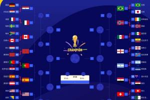 世界杯16强落位：还剩1席！阿根廷同1/4决赛分区已确定埃及、瑞士